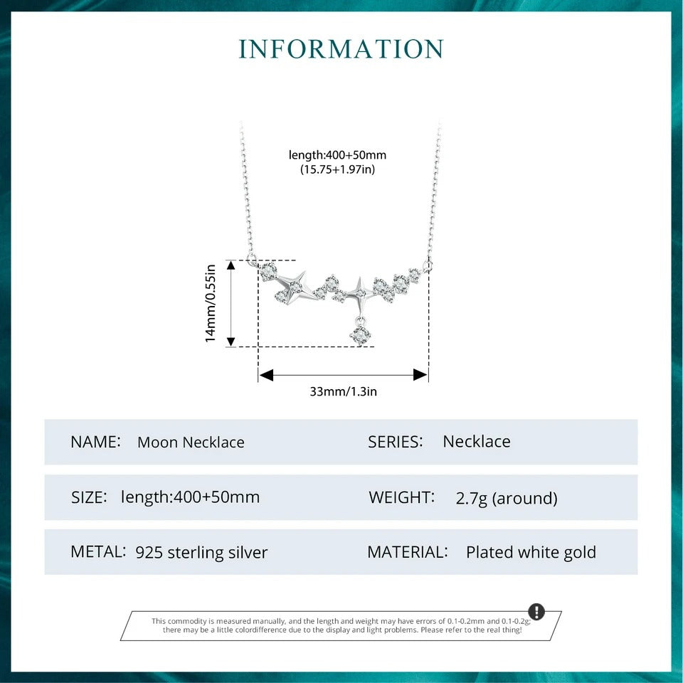 Collier pendentif étoilé pour femme