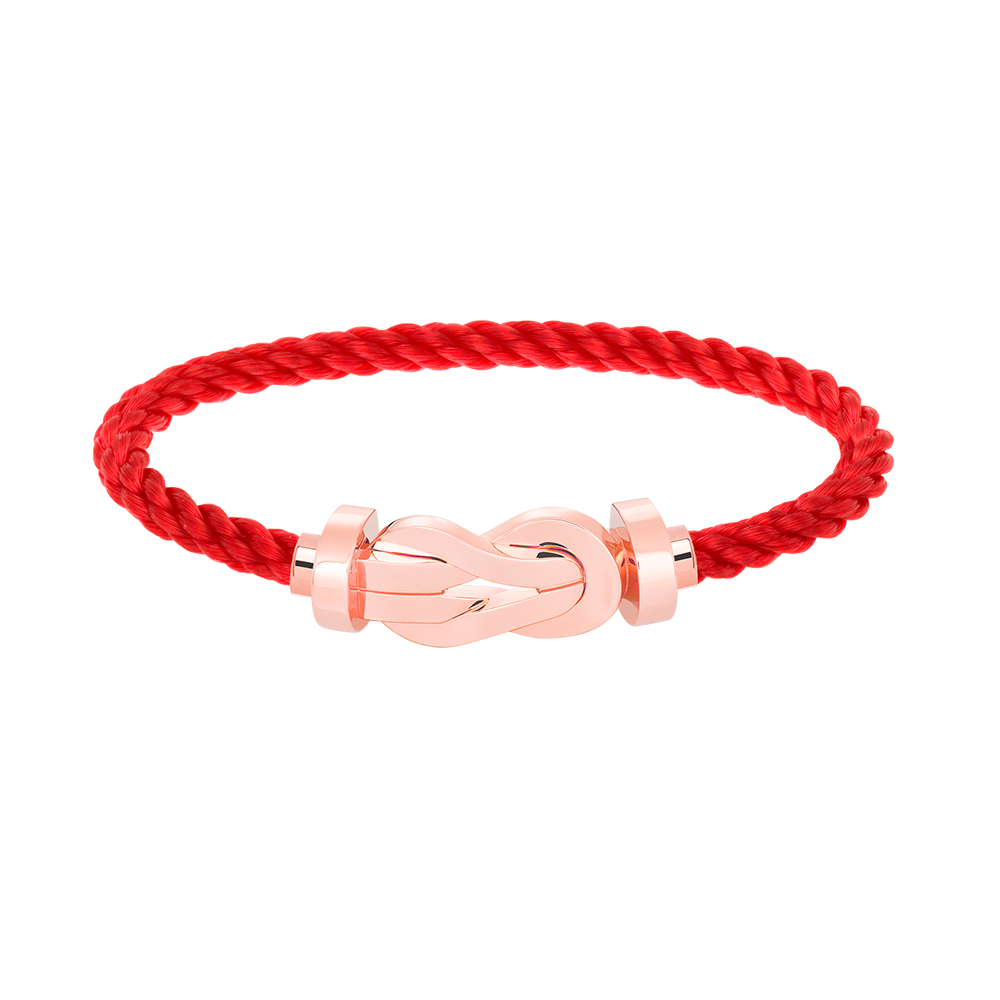 [Bijoux de luxe] CHANCE GRAND BRACELET BOUCLE 8 CHIFFRES SANS DIAMANT OR ROSE