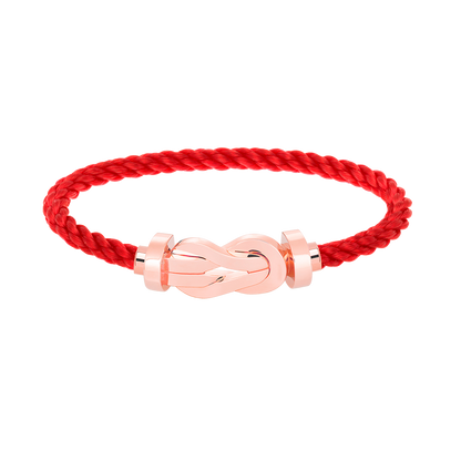 [Bijoux de luxe] CHANCE GRAND BRACELET BOUCLE 8 CHIFFRES SANS DIAMANT OR ROSE