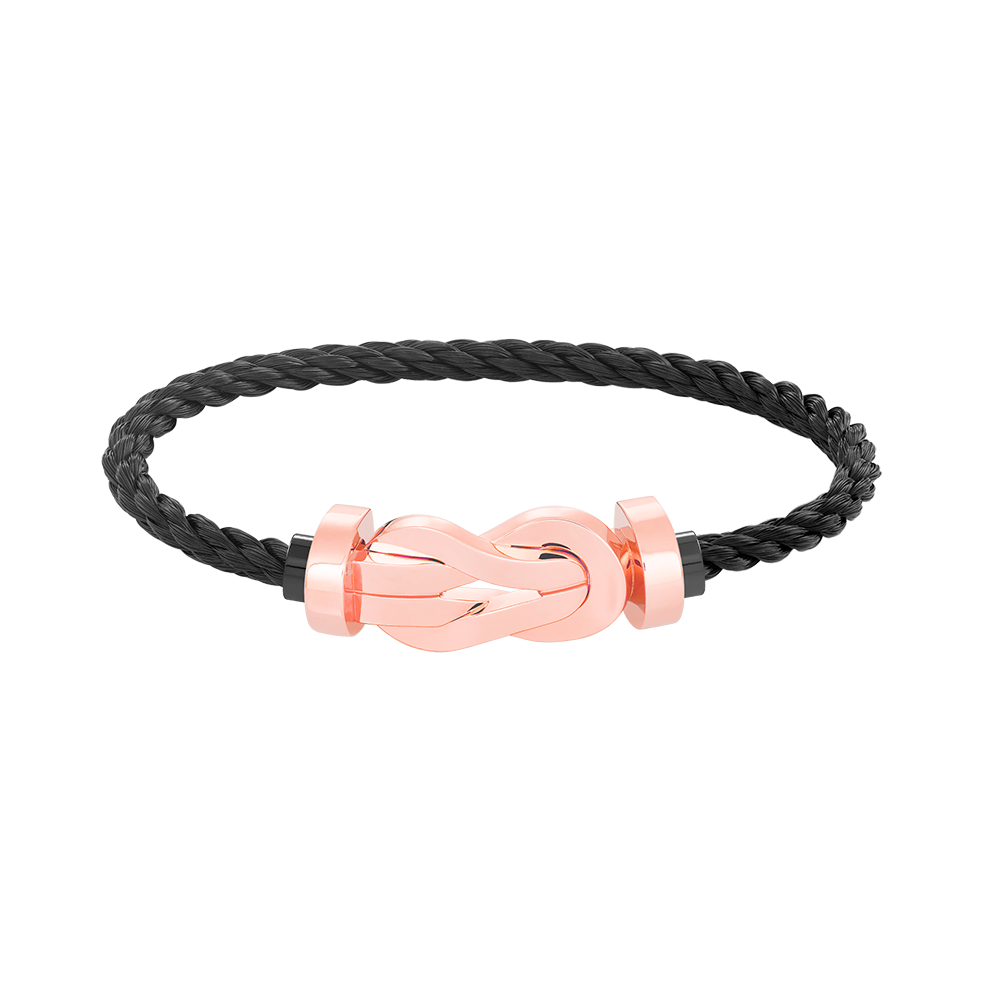 [Bijoux de luxe] CHANCE GRAND BRACELET BOUCLE 8 CHIFFRES SANS DIAMANT OR ROSE
