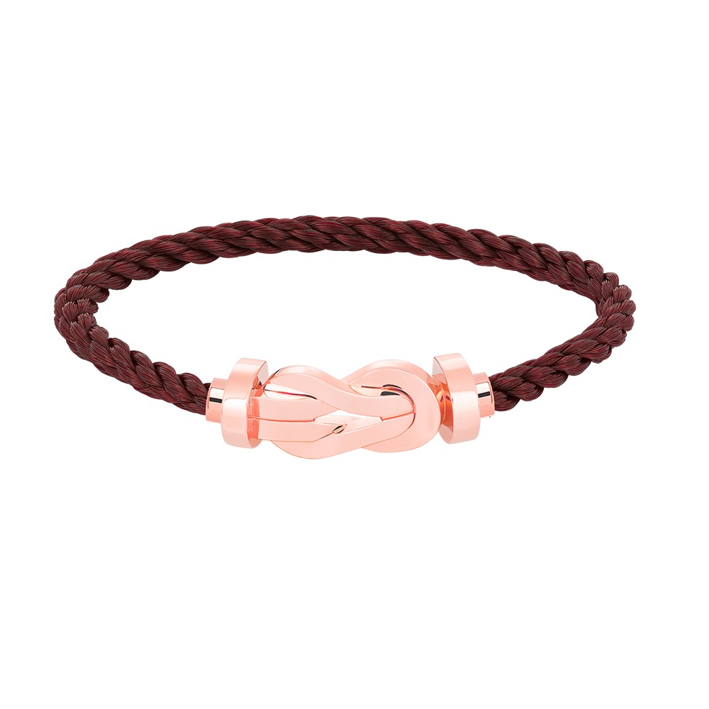 [Bijoux de luxe] CHANCE GRAND BRACELET BOUCLE 8 CHIFFRES SANS DIAMANT OR ROSE