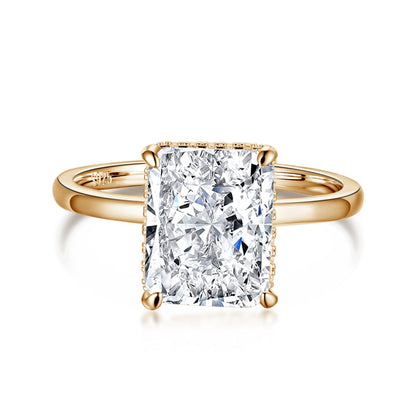[Luxe Jewelry]4.0 Carat Ornate Enchanting Radiand Cut Banquet Ring