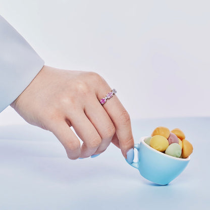 [Luxe Jewelry]Unique Colorful Emerald Cut Party Ring