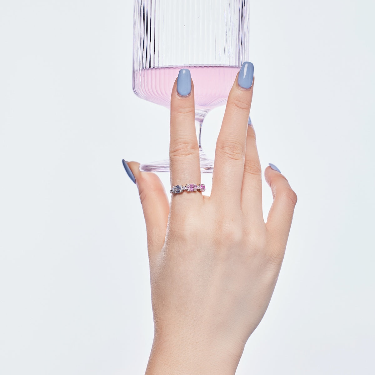 [Luxe Jewelry]Unique Colorful Emerald Cut Party Ring