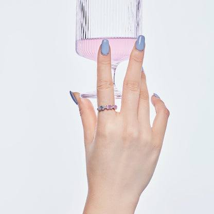 [Luxe Jewelry]Unique Colorful Emerald Cut Party Ring