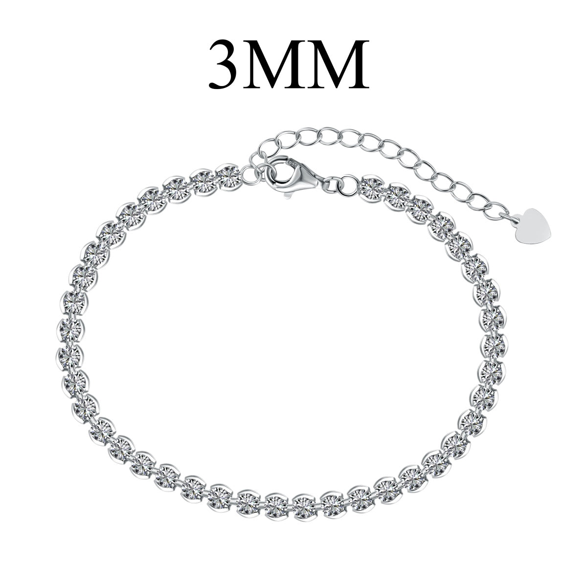 [Luxe Jewelry]Ornate  Sparkling Round Cut Daily Bracelet