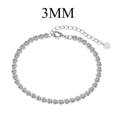 [Luxe Jewelry]Ornate  Sparkling Round Cut Daily Bracelet