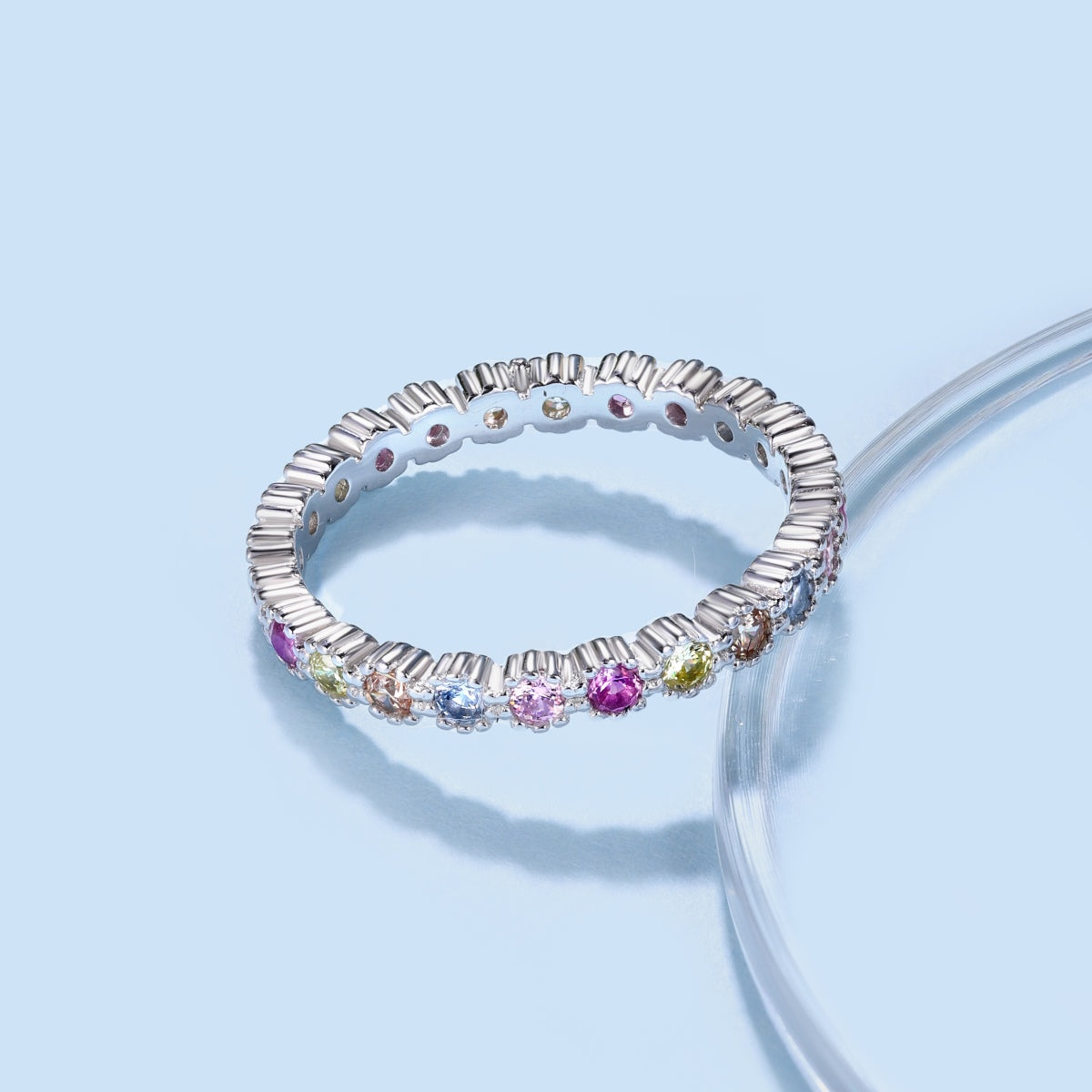 [Luxe Jewelry]Exquisite Colorful Round Cut Party Ring