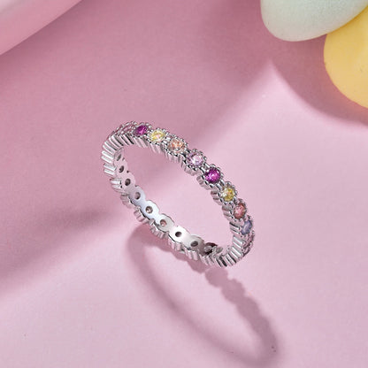 [Luxe Jewelry]Exquisite Colorful Round Cut Party Ring