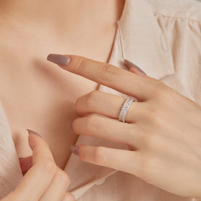 [Luxe Jewelry]Delicate Colorful Round Cut Daily Ring