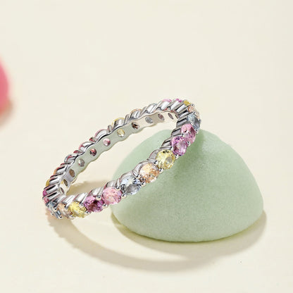 [Luxe Jewelry]Dazzling Resplendent Round Cut Party Ring