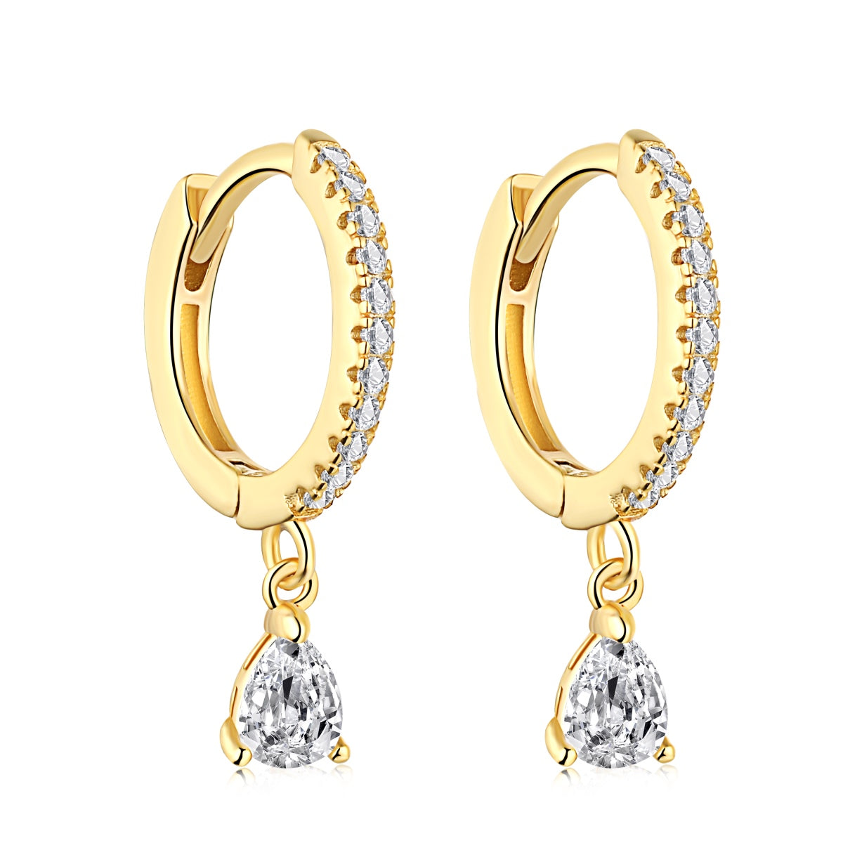 [Luxe Jewelry]Luxurious Geometric Drop Earrings