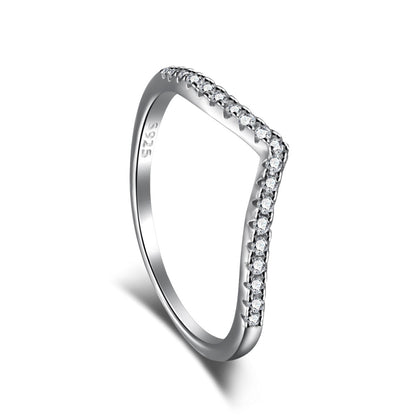 [Luxe Jewelry]Elaborate Tennis Band Ring