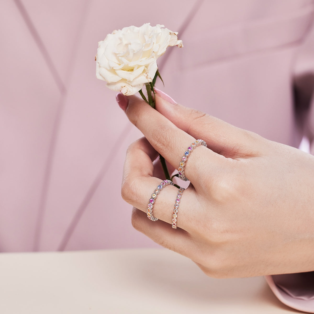 [Luxe Jewelry]Elegant Energetic Round Cut Daily Ring
