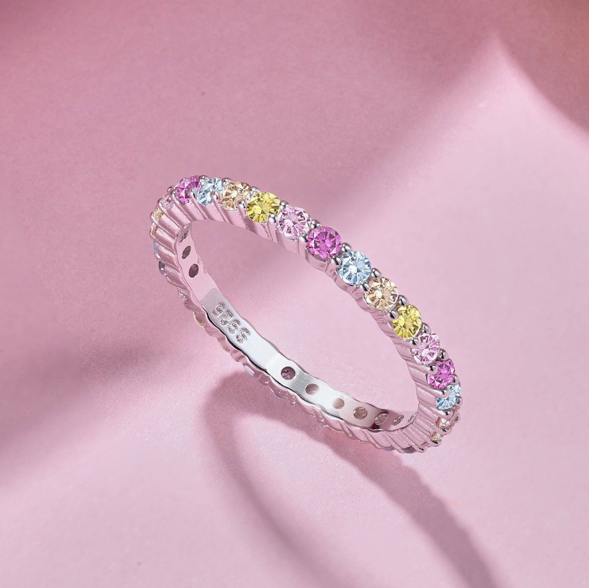 [Luxe Jewelry]Elegant Vivid Round Cut Daily Ring