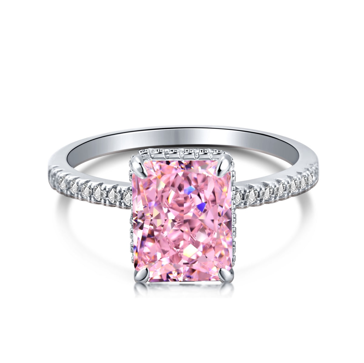 [Luxe Jewelry]4.0 Carat Luxurious Engagement Ring