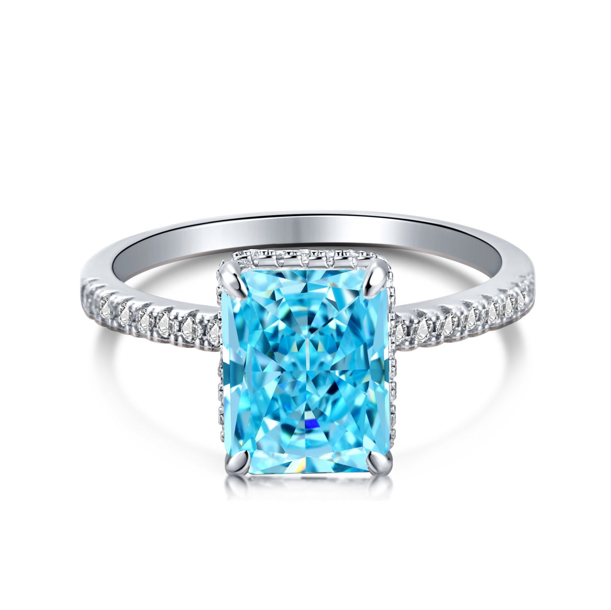 [Luxe Jewelry]4.0 Carat Luxurious Engagement Ring