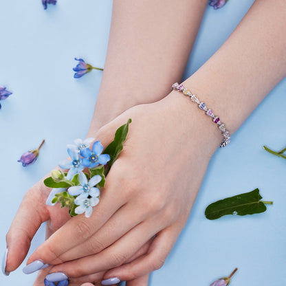 [Luxe Jewelry]Radiant Water Drop Shape Daily Bracelet