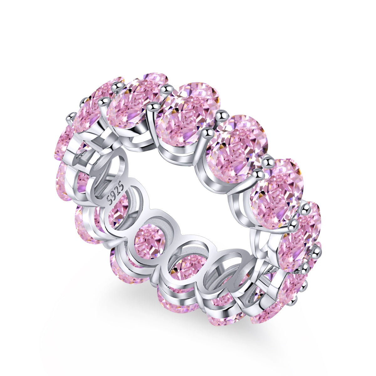 [Luxe Jewelry]Dainty Elongated Cushion Cut Tennis Ring