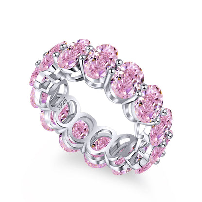 [Luxe Jewelry]Dainty Elongated Cushion Cut Tennis Ring
