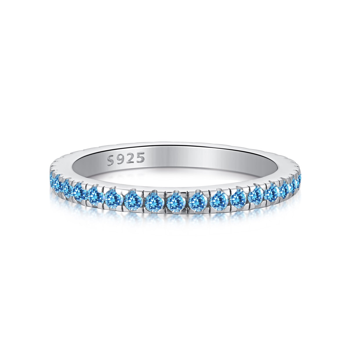 [Luxe Jewelry]Delicate Sparkling Round Cut Daily Ring