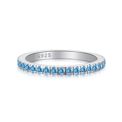 [Luxe Jewelry]Delicate Sparkling Round Cut Daily Ring