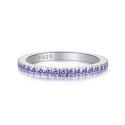 [Luxe Jewelry]Delicate Sparkling Round Cut Daily Ring