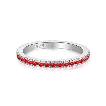 [Luxe Jewelry]Delicate Sparkling Round Cut Daily Ring