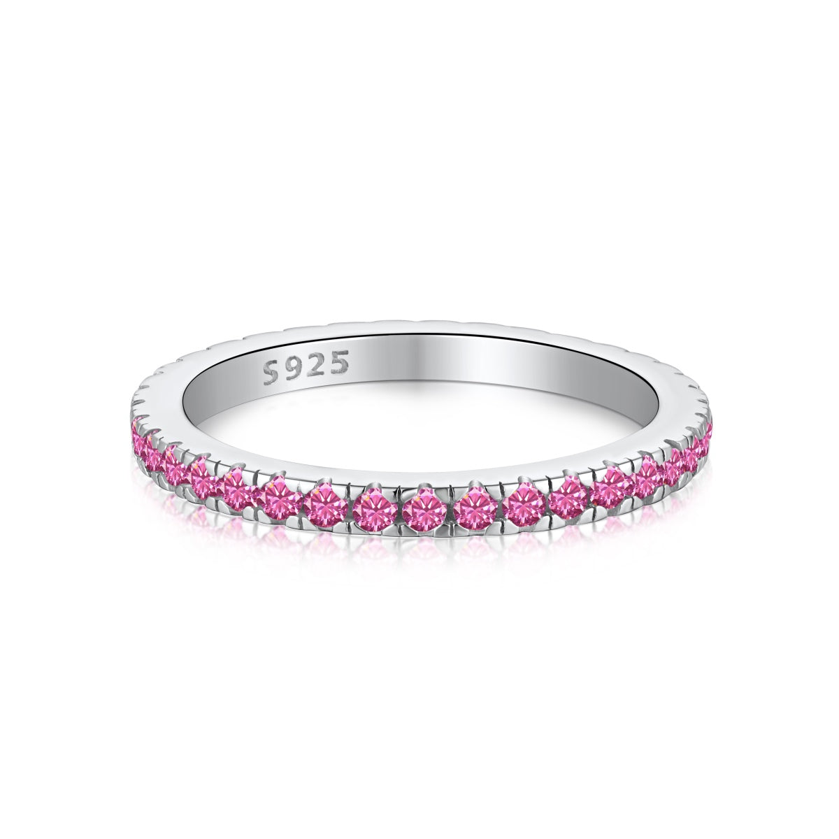 [Luxe Jewelry]Delicate Sparkling Round Cut Daily Ring
