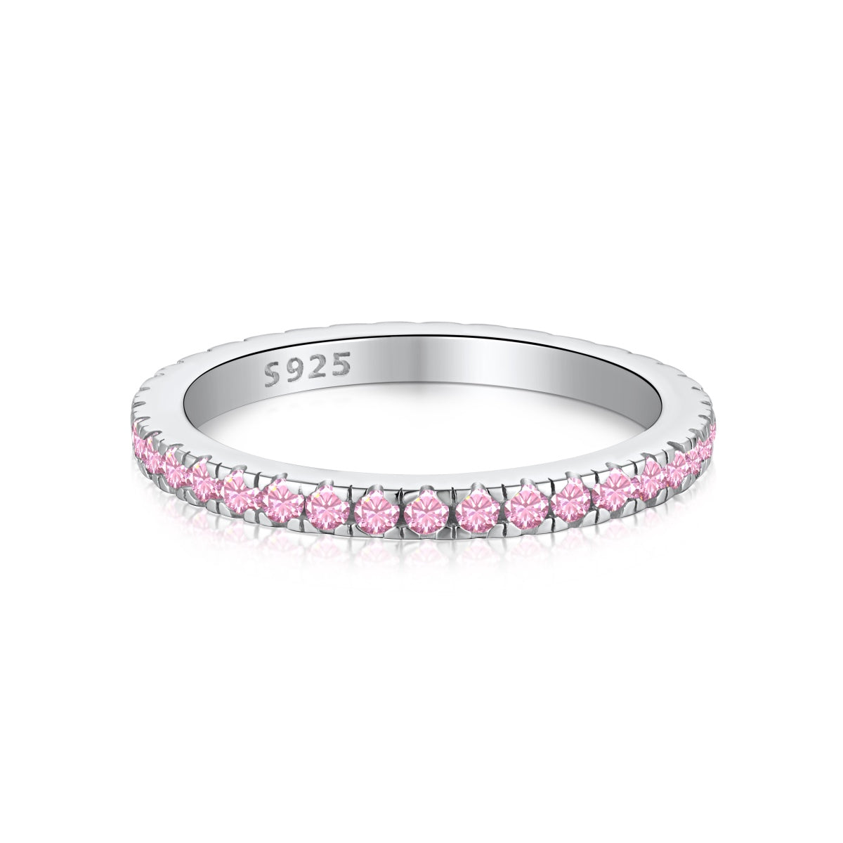 [Luxe Jewelry]Delicate Sparkling Round Cut Daily Ring