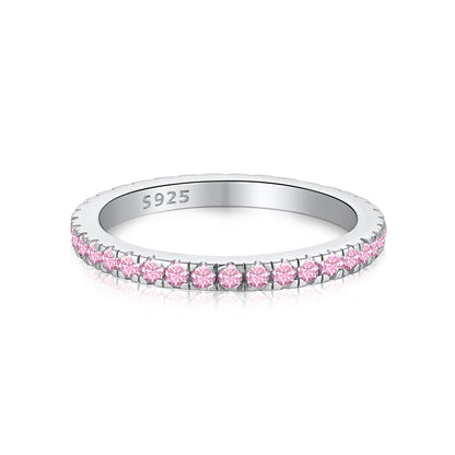 [Luxe Jewelry]Delicate Sparkling Round Cut Daily Ring