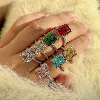[Luxe Jewelry]4.0 Carat Luxurious Engagement Ring