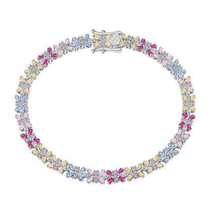 [Luxe Jewelry]Radiant Colorful Emerald Cut Party Bracelet