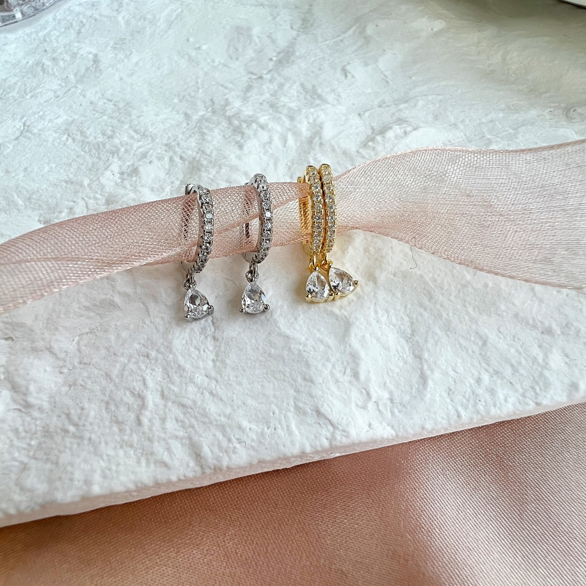 [Luxe Jewelry]Luxurious Geometric Drop Earrings