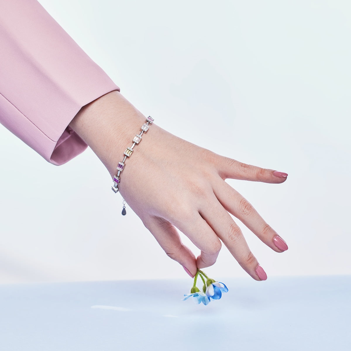 [Luxe Jewelry]Dainty Charming Emerald Cut Daily Bracelet