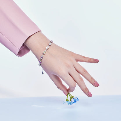 [Luxe Jewelry]Dainty Charming Emerald Cut Daily Bracelet