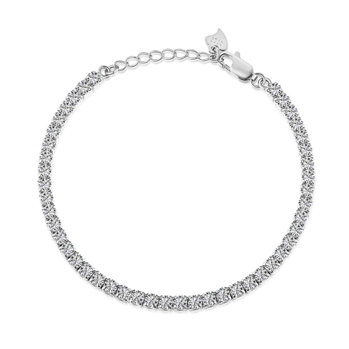 [Luxe Jewelry]Sparkling Round Cut Daily Bracelet