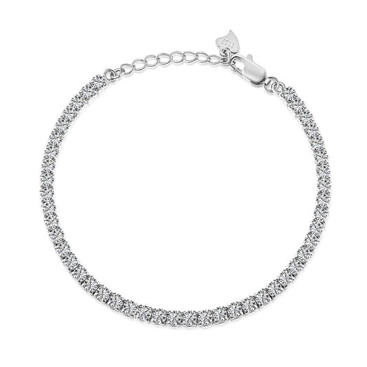 [Luxe Jewelry]Sparkling Round Cut Daily Bracelet