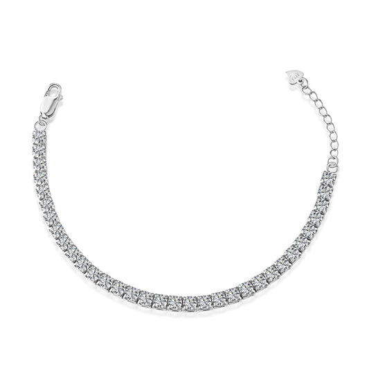 [Luxe Jewelry]Sparkling Radiant Princess Cut Tennis Bracelet