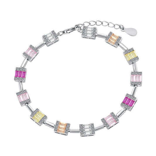 [Luxe Jewelry]Dainty Charming Emerald Cut Daily Bracelet