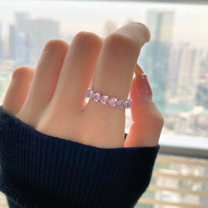 [Luxe Jewelry]0.25 Carat Radiant Romance Heart Cut Lover Ring