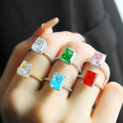 [Luxe Jewelry]4.0 Carat Luxurious Engagement Ring