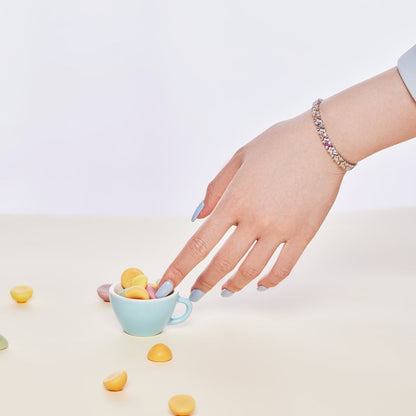 [Luxe Jewelry]Dazzling Unique Multi Shape Daily Bracelet