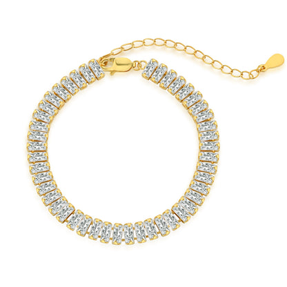 [Luxe Jewelry]Exquisite Emerald Cut Daily Bracelet