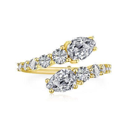 [Luxe Jewelry]Delicate Lively Snake Shape Daily Ring