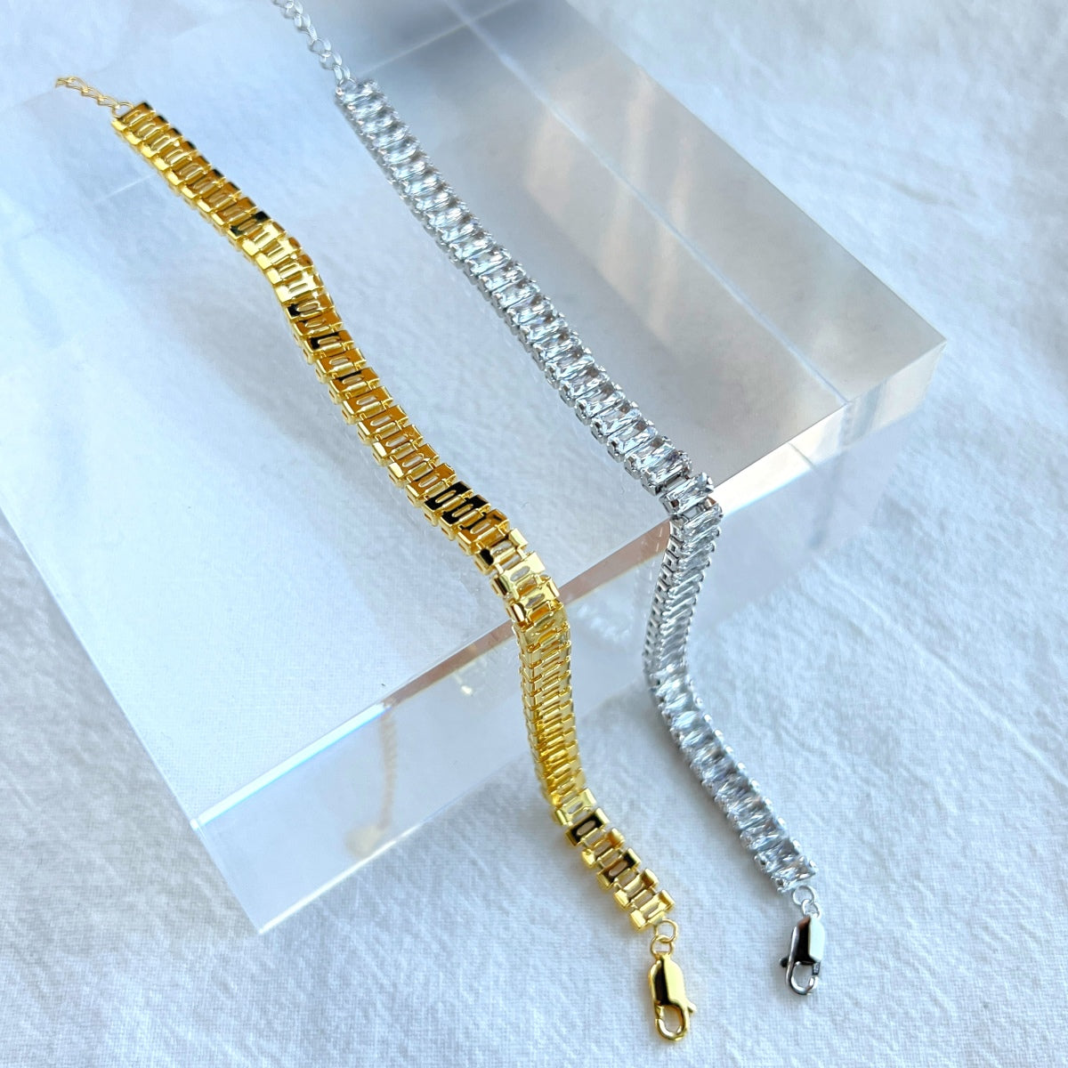 [Luxe Jewelry]Exquisite Emerald Cut Daily Bracelet