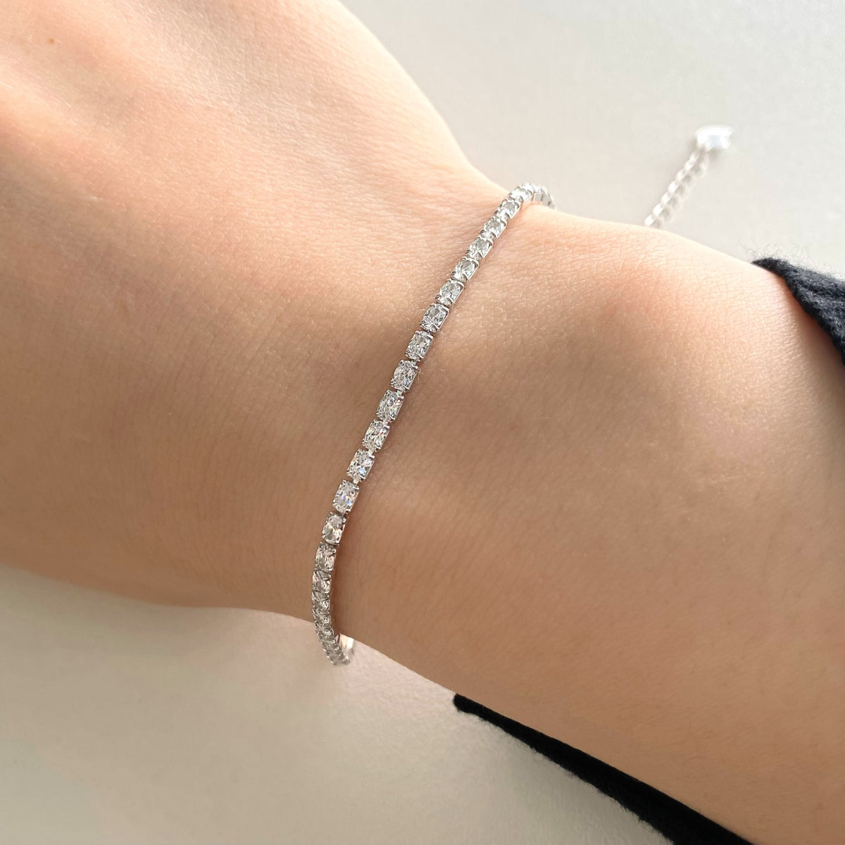 [Luxe Jewelry]Elegant Emerald Cut Daily Bracelet