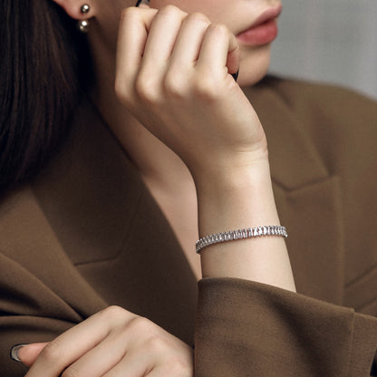 [Luxe Jewelry]Exquisite Emerald Cut Daily Bracelet