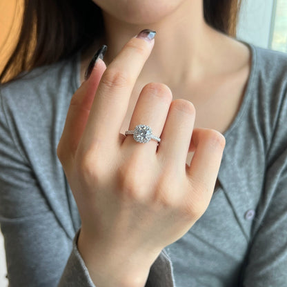 [Luxe Jewelry]Dazzling Resplendent Round Cut Wedding Ring