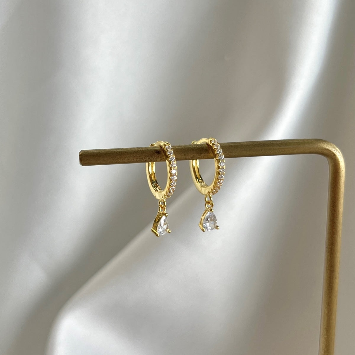 [Luxe Jewelry]Luxurious Geometric Drop Earrings